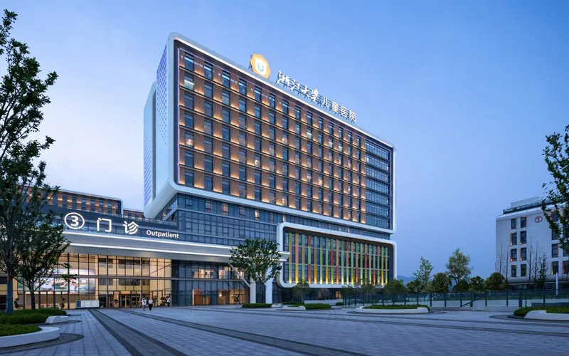 Blank image placeholder for the Zhejiang University Children Hospital listing card