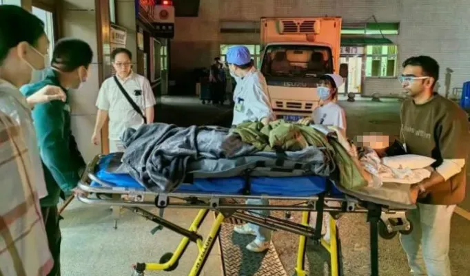 A patient transferred to Guangzhou for diabetic foot limb salvage