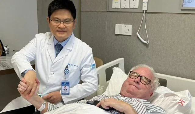 Arterial embolism case at Zhejiang University First Affiliated Hospital
